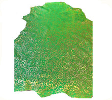 Carica l&#39;immagine nel visualizzatore di Gallery, Nappa verde Stampa fiori