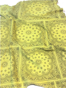 Pelle  incisa Bandana