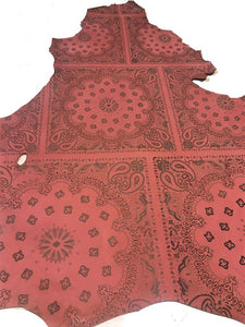 Pelle  incisa Bandana