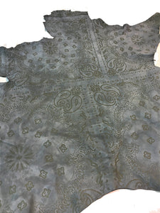 Pelle  incisa Bandana